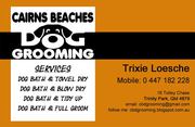 Cairns Beaches Dog Grooming for small and medium sized dogs