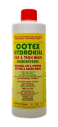 Cotex Hydrokill Flea & Tick Rinse Concentrate for Dogs