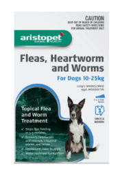 Aristopet Spot on for Dogs | Aristopet Flea,  Heartworm & All-Wormer fo